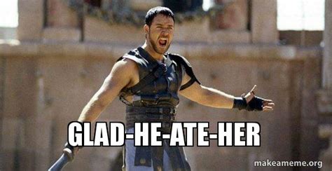 glad he ate her|12 Hilarious Russell Crowe Puns .